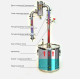 Mast column "Aroma" 30/350/t (2 inches) for heating elements в Сургуте