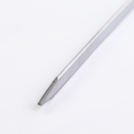 Шампур нержавеющий 670*12*3 мм с деревянной ручкой в Сургуте