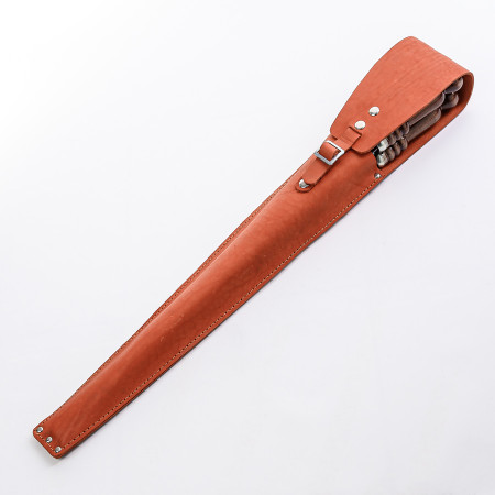 A set of skewers 670*12*3 mm in an orange leather case в Сургуте