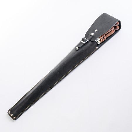 A set of skewers 670*12*3 mm in a black leather case в Сургуте