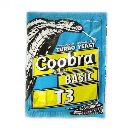 Турбодрожжи спиртовые "COOBRA" BASIC T3 (90 гр) в Сургуте