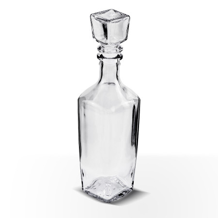 Бутылка (штоф) "Элегант" стеклянная 0,5 литра с пробкой  в Сургуте