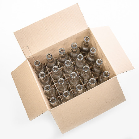 20 bottles of "Guala" 0.5 l without caps in a box в Сургуте