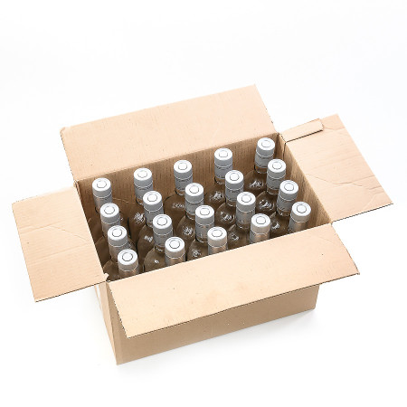 20 bottles "Flask" 0.5 l with guala corks in a box в Сургуте
